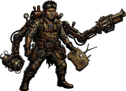 Diego 'Fuse' Vargas in-game sprite