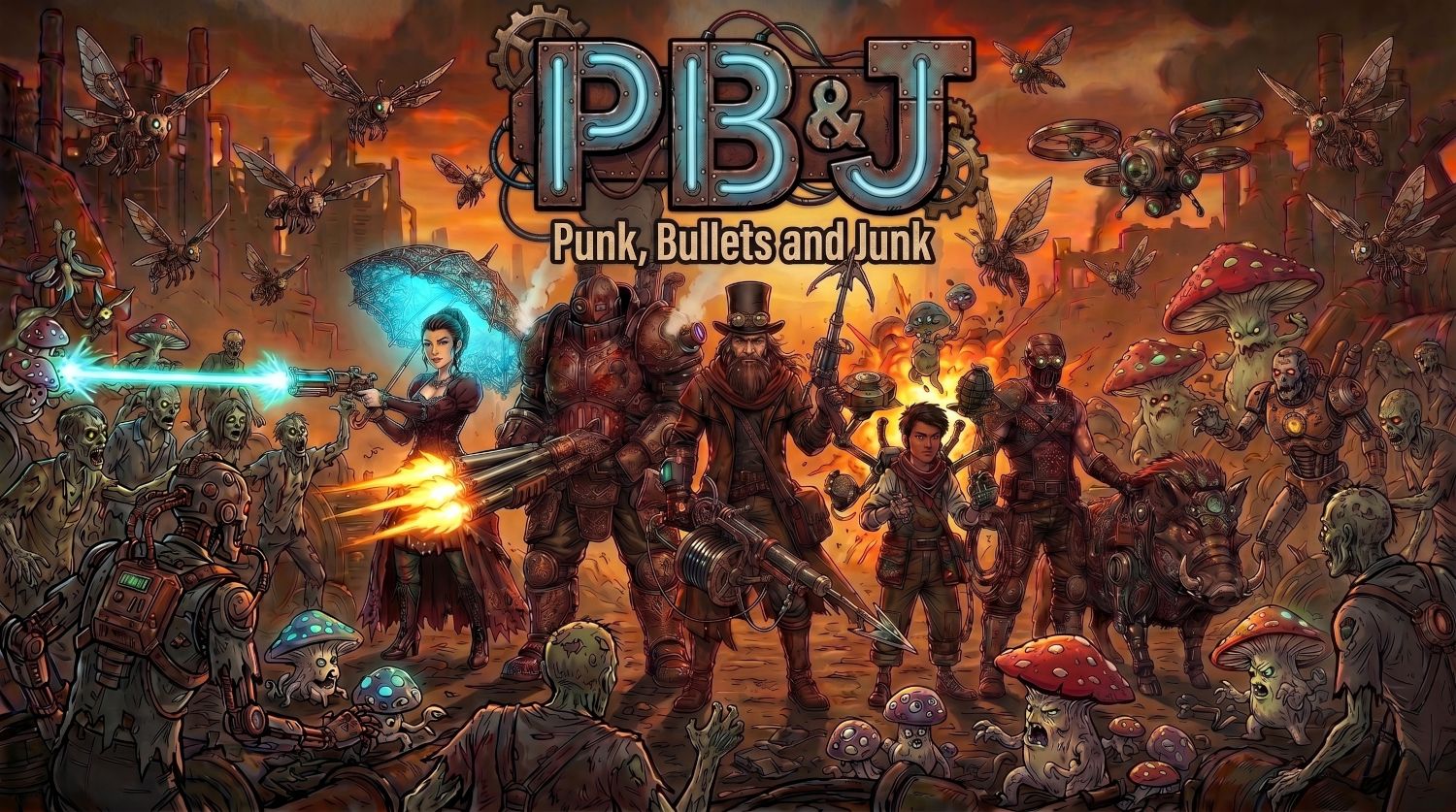 PB&J Gameplay — Steampunk battlefield